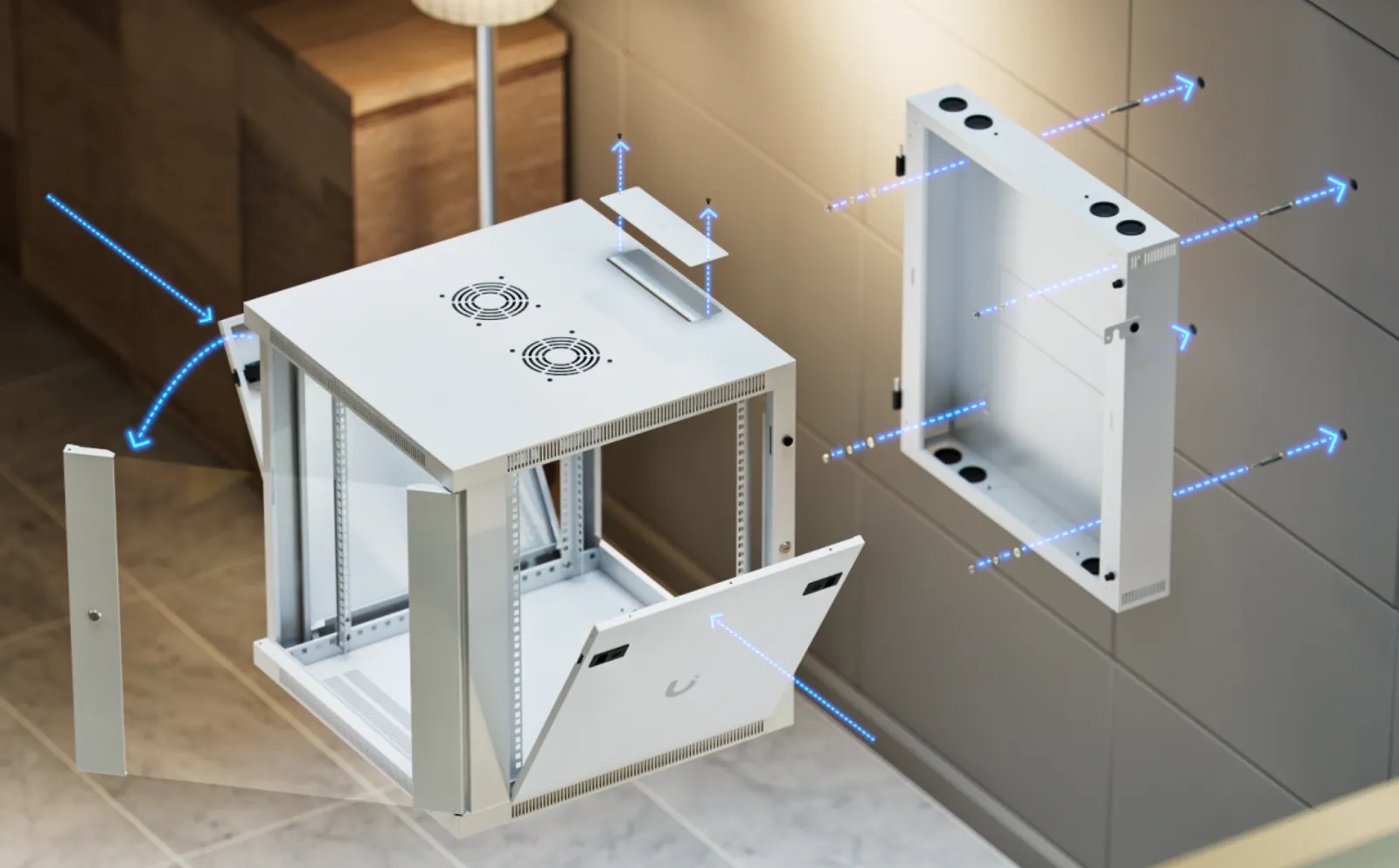 UACC-Rack-12U-Wall-SW-G
