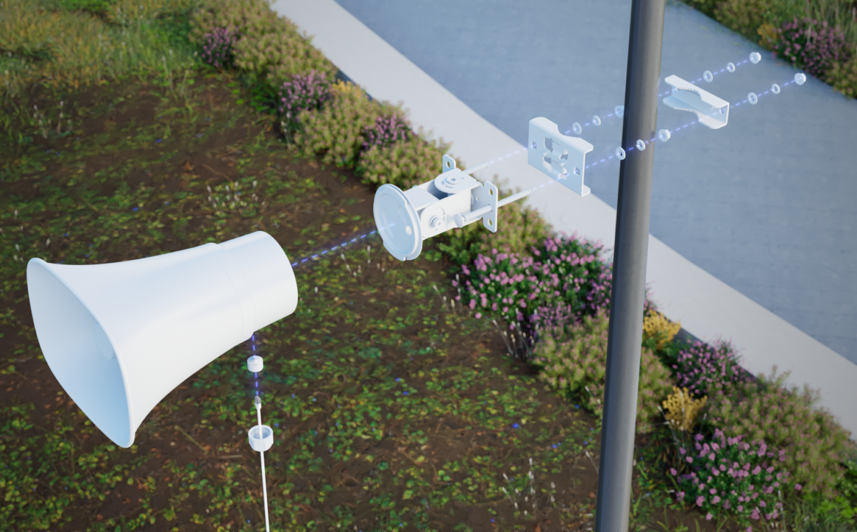 UP-AI-Horn-Speaker-W