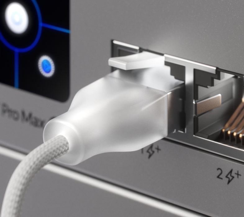 Premium Patch Cable translucent Etherlighting boots