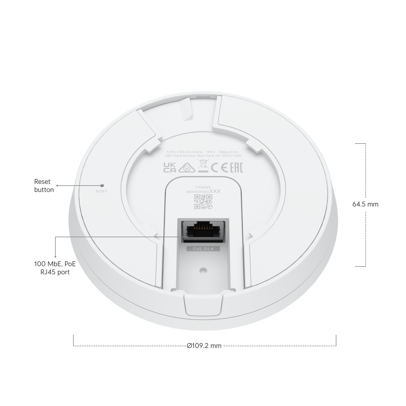 UVC-G5-Dome-3 mounting