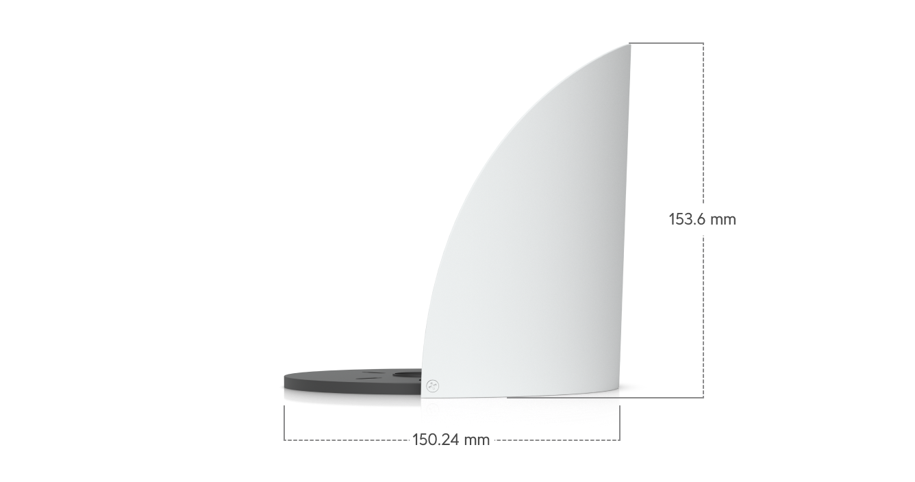 UACC-G6-Dome-WS-W dimensions