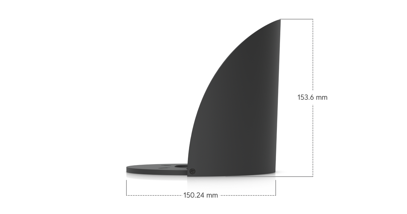 UACC-G6-Dome-WS-B dimensions