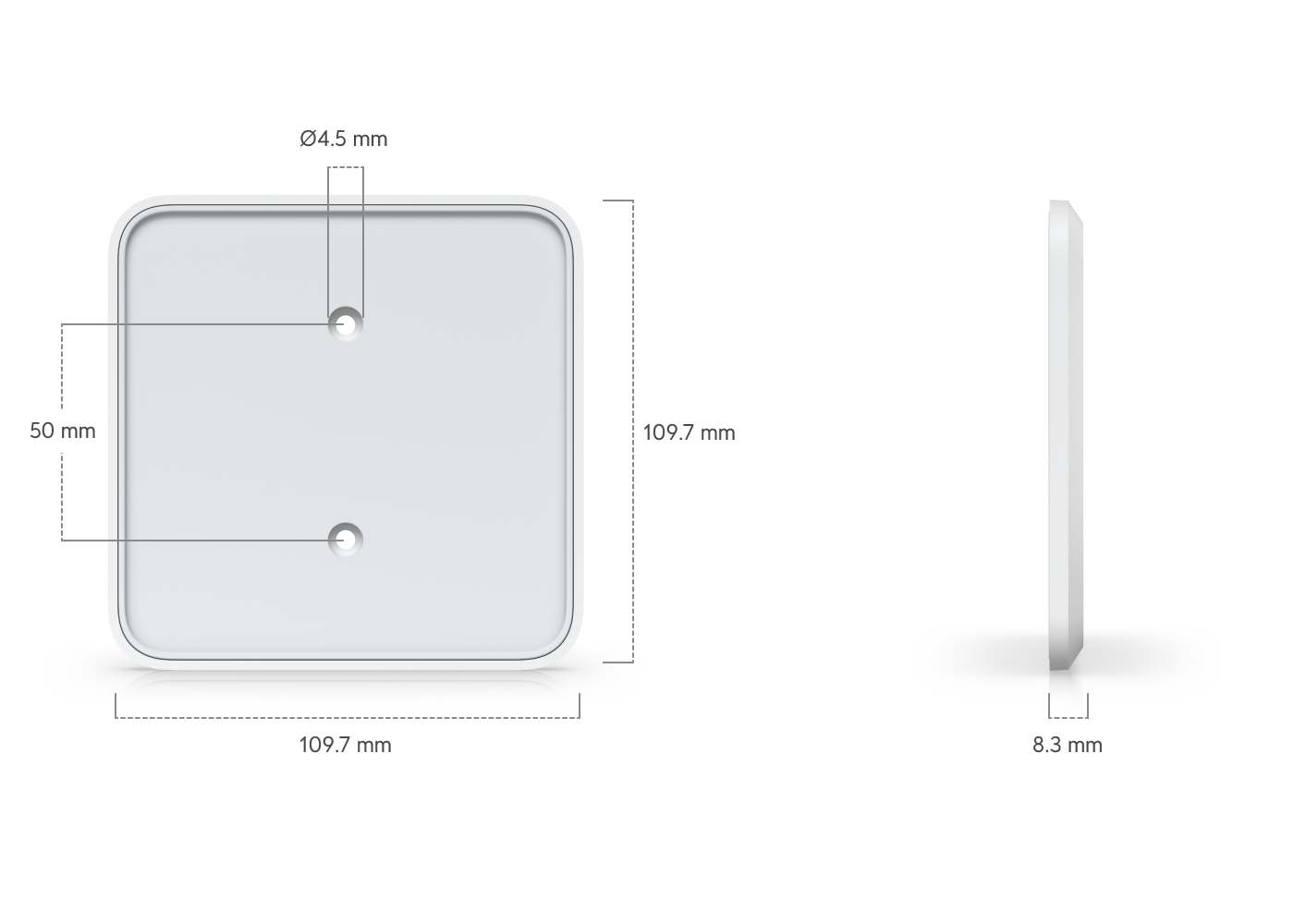 UACC-FM-16CM dimensions