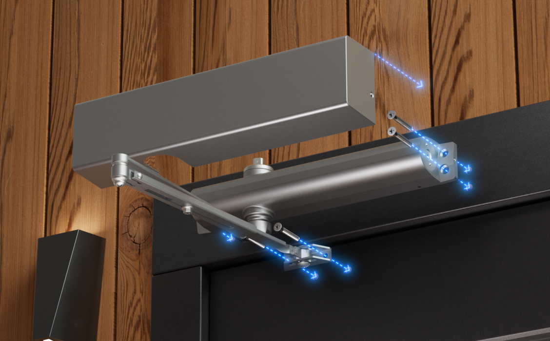 UACC-DoorCloser in-use