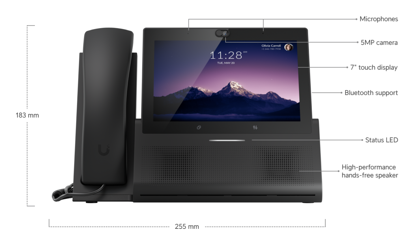 UTP-TOUCHMAX dimensions