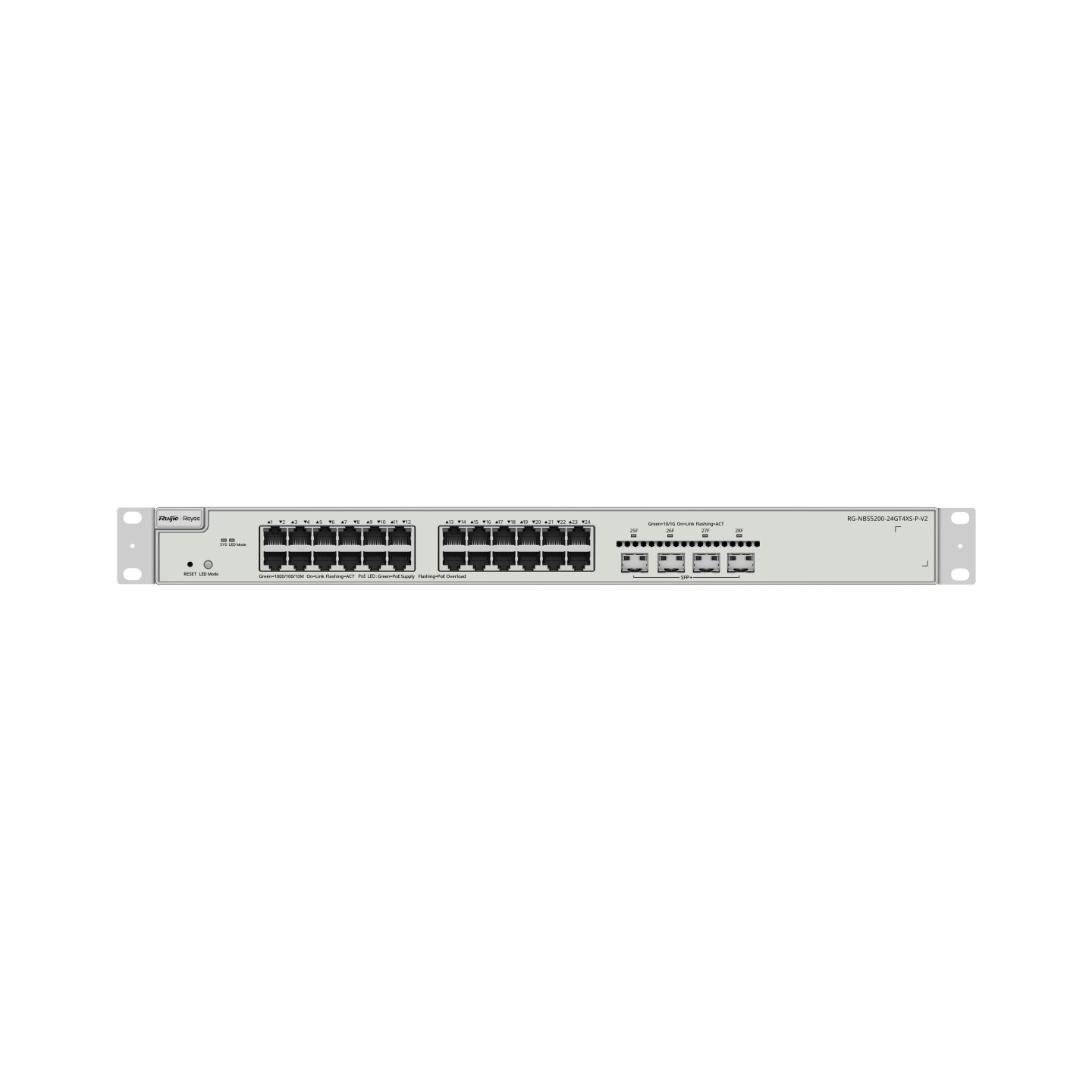 Ruijie RG-NBS5200-24GT4XS-P-V2 product view 1