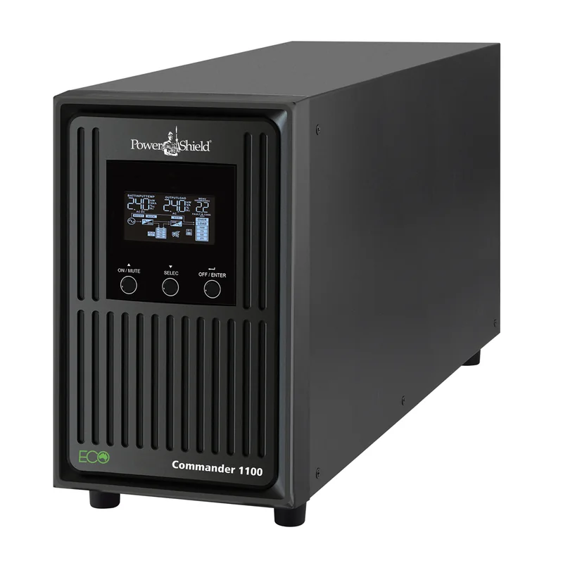 PowerShield Commander Tower 1100VA pure sine wave UPS