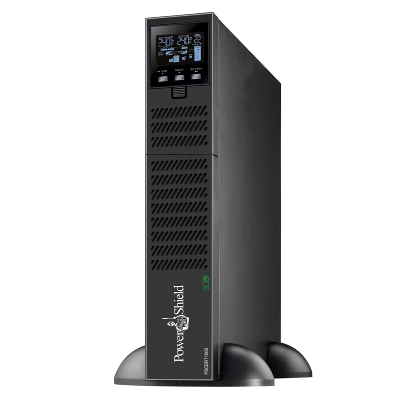 PowerShield Centurion RT 1000VA online double-conversion UPS in tower orientation