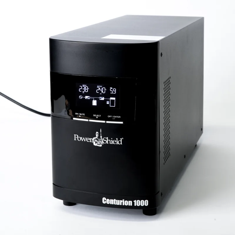 PowerShield Centurion 1000VA true online double conversion tower UPS
