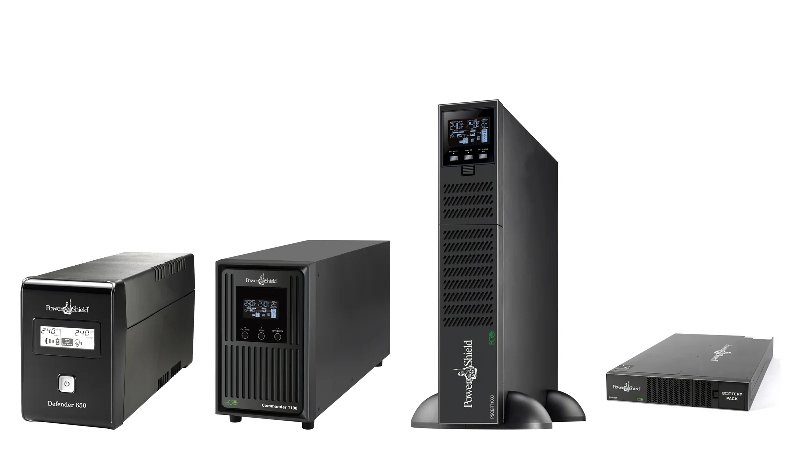 PowerShield UPS models from small to large