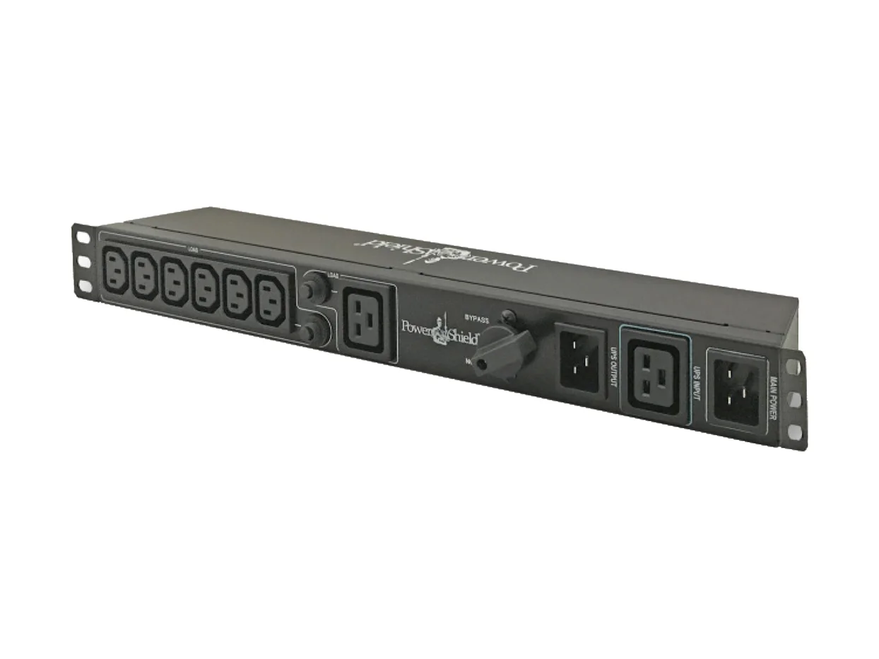 PowerShield PSMBS3K maintenance bypass switch with hot-swap PDU