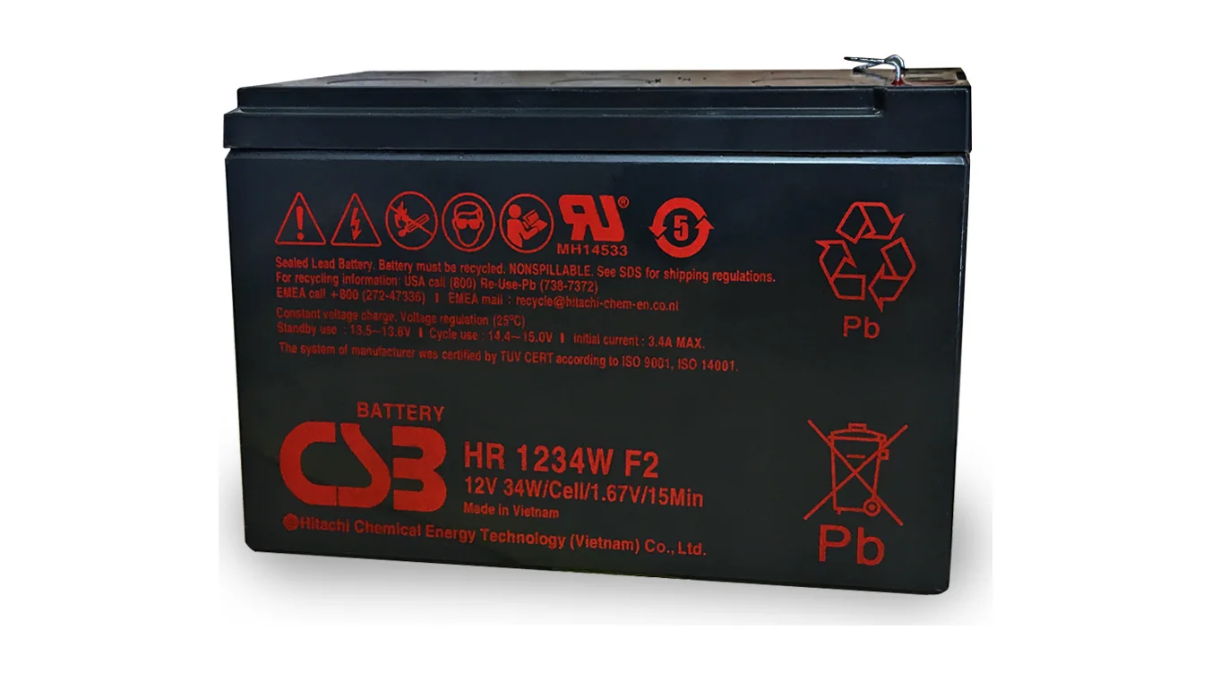 PowerShield PSB12-9 12V 9Ah sealed lead-acid replacement UPS battery
