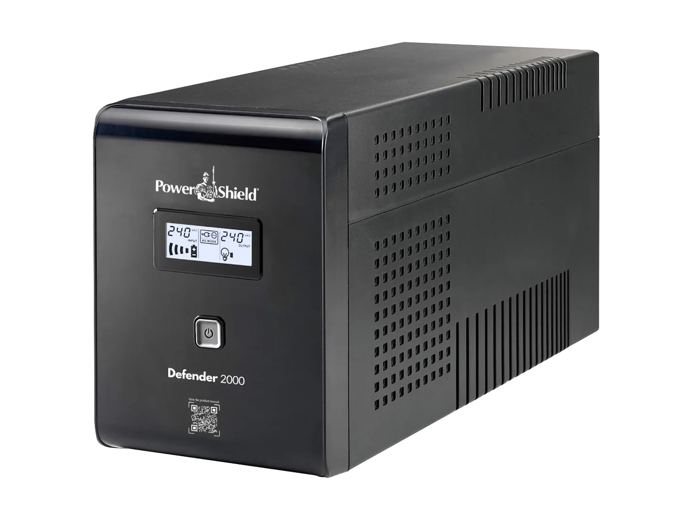 PowerShield Defender 2000VA tower UPS with LCD
