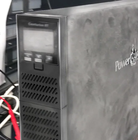 PowerShield Centurion RT UPS in tower orientation, as pictured in the Daronmont case study