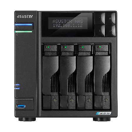 ASUSTOR AS6704T v2 front view