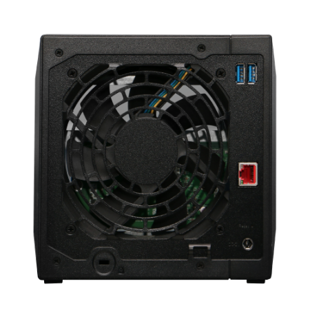 ASUSTOR AS3304T v2 rear ports