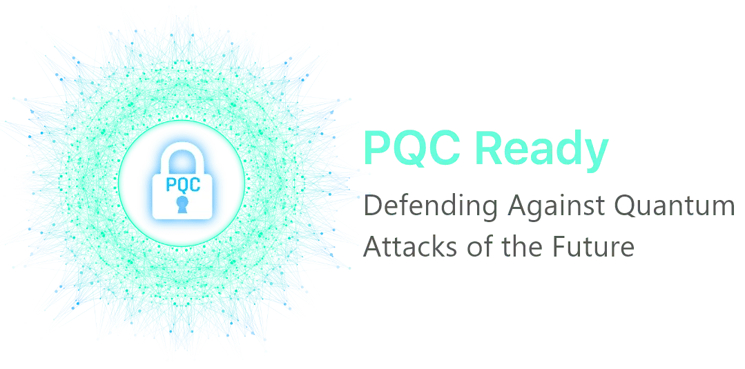 ADM post-quantum cryptography (PQC) ready padlock graphic