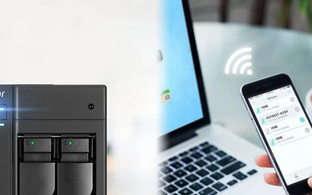 Phone app waking an ASUSTOR NAS over the internet