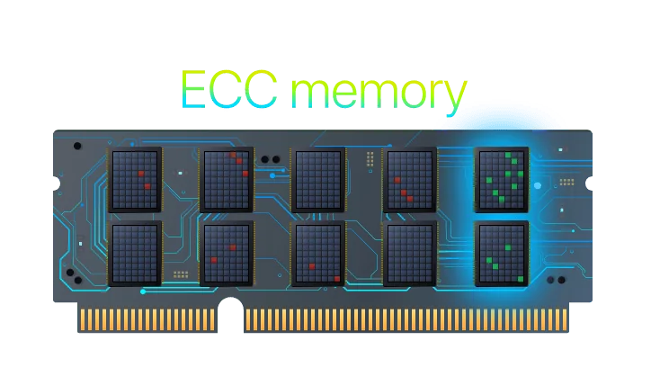 ASUSTOR ECC memory module illustration for Lockerstor Gen3