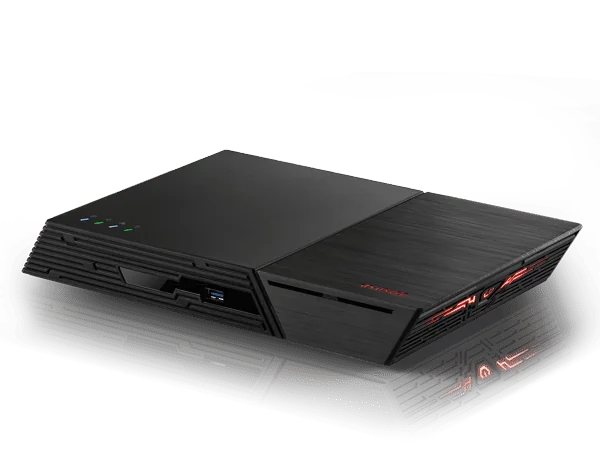 ASUSTOR Flashstor all-flash NAS with its angled design