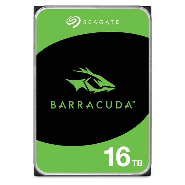 Seagate BarraCuda desktop hard drive, front label
