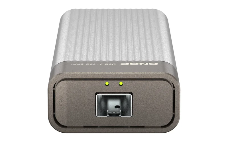 QNAP QNA-UC10G1SF USB4 to 10GbE SFP+ adapter