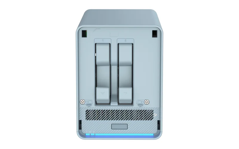 QNAP QMiroPlus-201W mesh Wi-Fi router with a 2-bay NAS