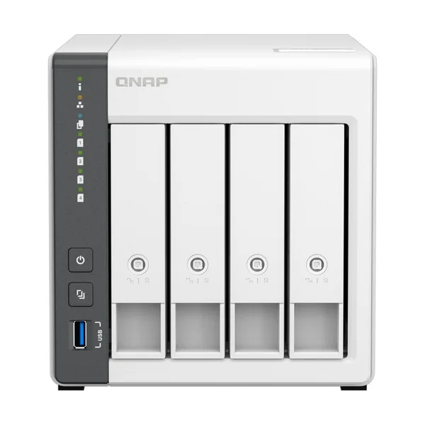 QNAP TS-433-4G 4-bay NAS, front view