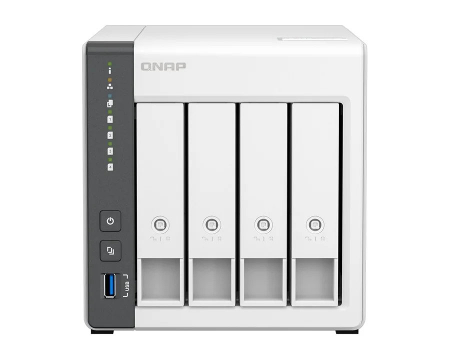 QNAP TS-433 4-bay NAS that runs QTS 5