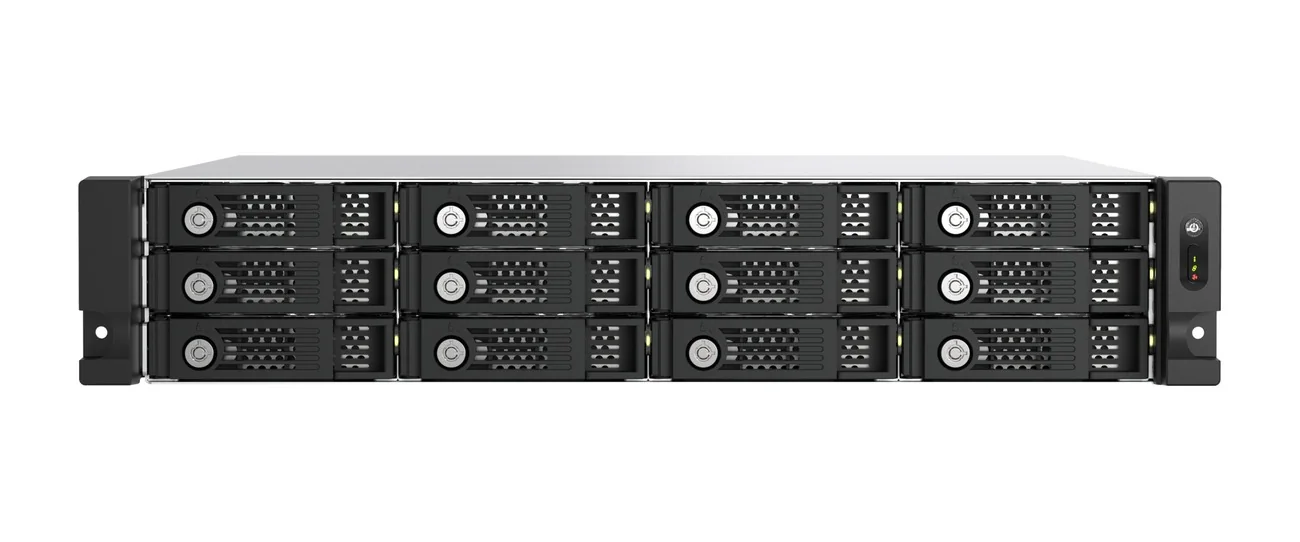 QNAP TL-R1200PES-RP 12-bay 2U PCIe JBOD expansion enclosure