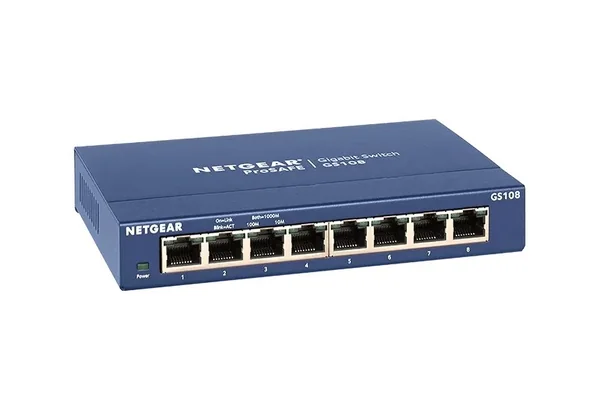 Netgear GS108 8-port unmanaged Gigabit switch