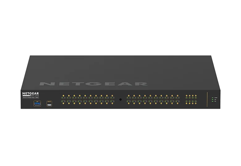 Netgear GSM4248PX M4250 AV Line 48-port PoE+ managed switch with 10G SFP+ ports