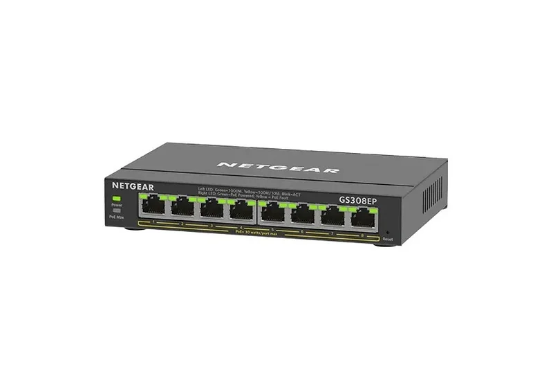 Netgear GS308EP 8-port Gigabit PoE+ Easy Smart switch
