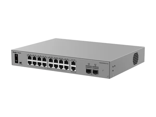 Ruijie RG-ES220GS-P-V2 16-port PoE+ smart cloud-managed CCTV switch