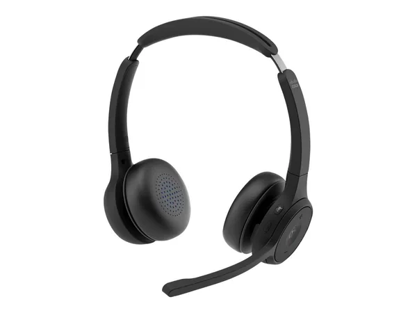 Cisco Headset 722 dual on-ear Bluetooth headset in Carbon Black