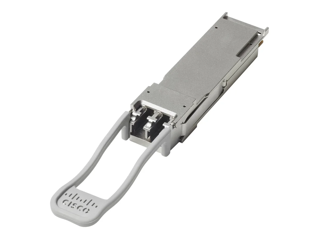 Cisco QSFP-40G-SR-BD 40GBASE-SR BiDi QSFP transceiver with duplex LC port and pull tab