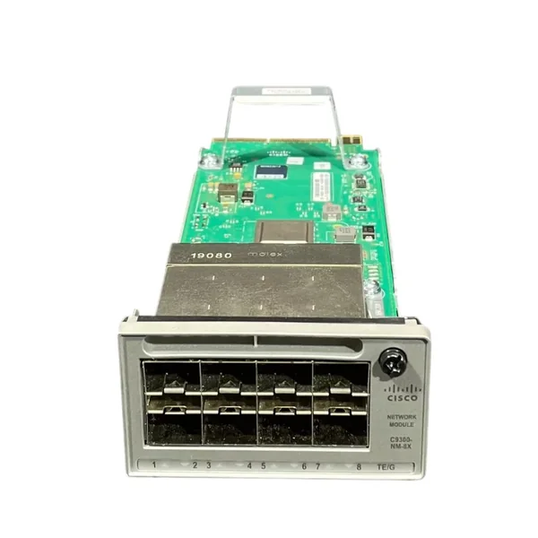 Cisco C9300-NM-8X 8-port 10G/1G SFP+ uplink network module
