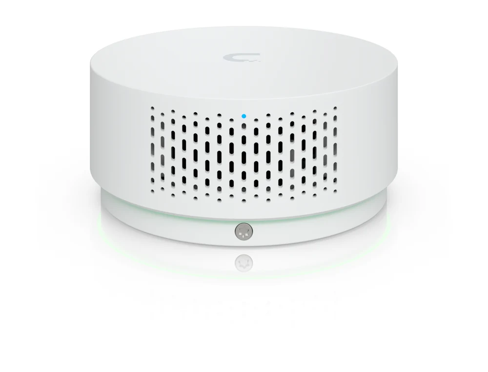 UP-AirQuality sensor side vents that sample the air continuously