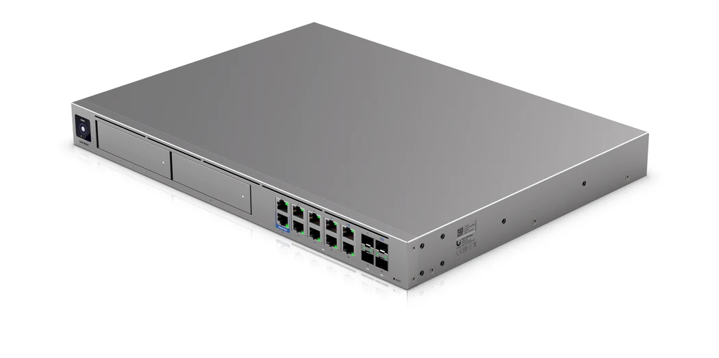 Ubiquiti UniFi Dream Machine Beast hyperscale cloud gateway with NVR bay and 25G SFP28