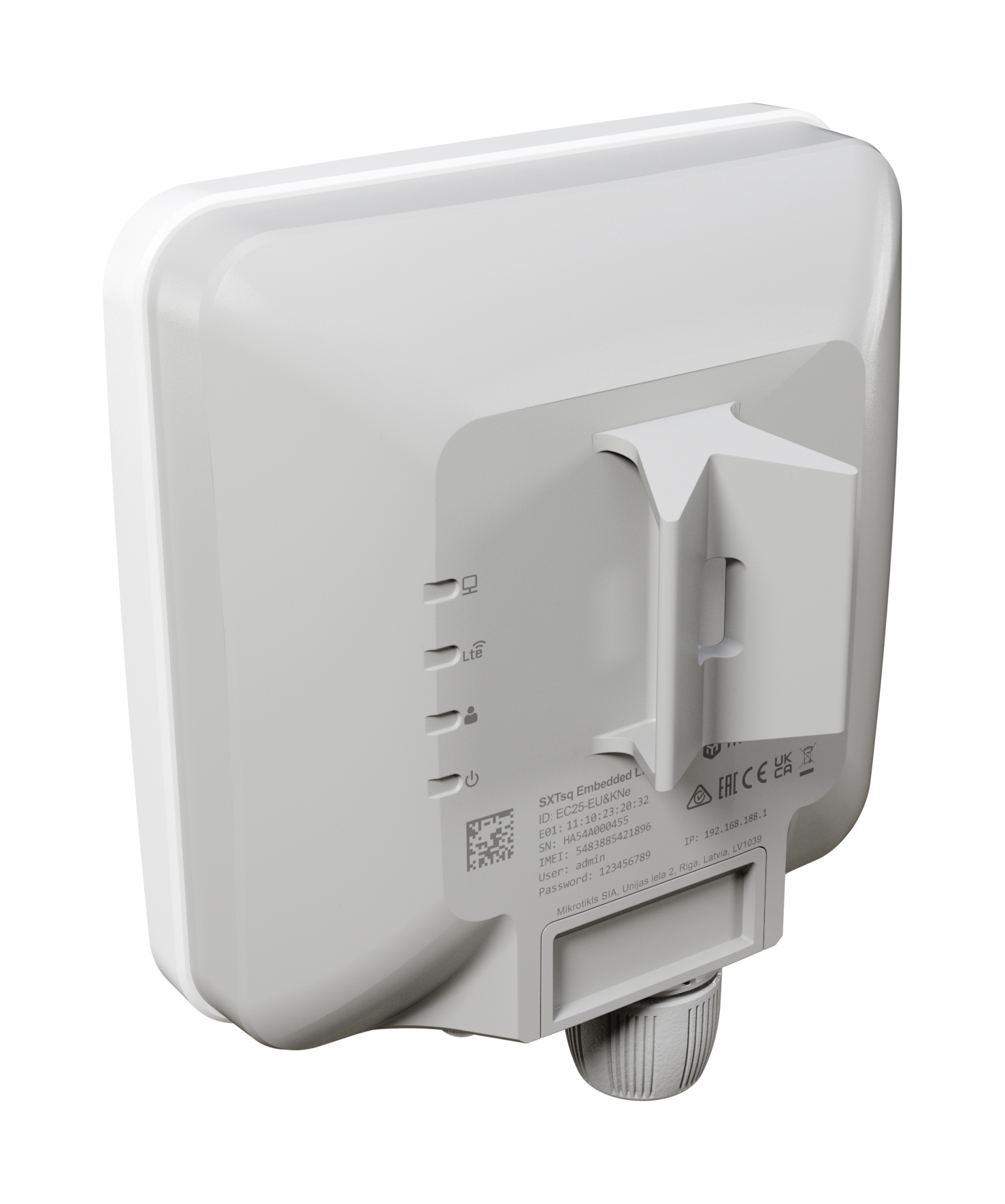 MikroTik SXTsq Embedded LTE4 Outdoor IP67 LTE Router with eSIM - view 2