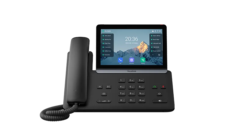 Yealink SIP-T88W Android 13 IP phone with corded handset