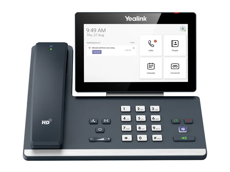Yealink MP58-WH E2 Microsoft Teams phone with BTH58 Bluetooth wireless handset