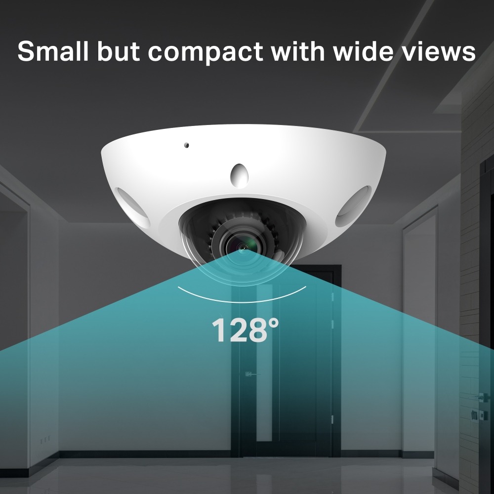 TP-Link VIGI C230I Mini(2.8mm) 3MP IR Mini Dome Network Came - view 3