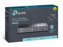 TP-Link TL-SF1016DS 16-Port 10/100Mbps Desktop/Rackmount Swi - view 3