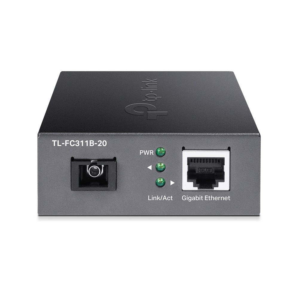 TP-Link FC311B-20 Gigabit WDM Media Converter - view 1