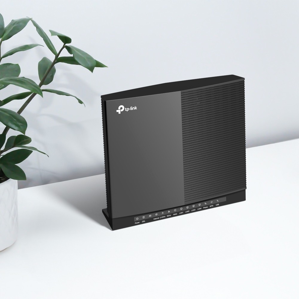 TP-Link VX420-G2h AX5400 Hybrid Wi-Fi 6 Modem Router with Vo - view 3