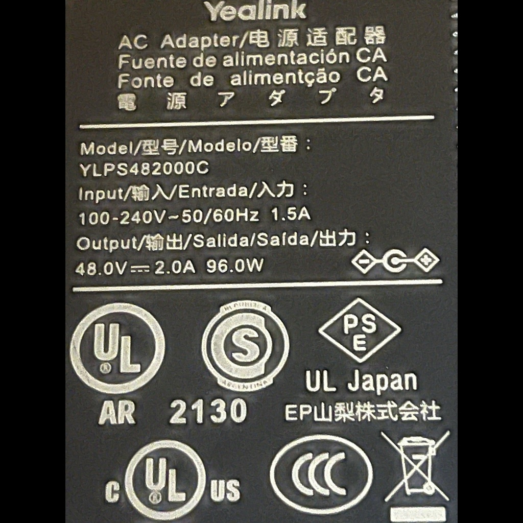 Yealink YLPS482000C photo 2