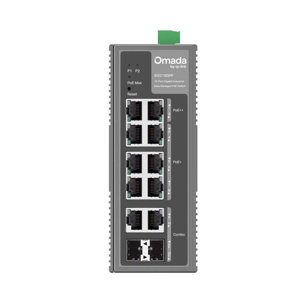 TP-Link IES210GPP Omada 10-Port Gigabit Industrial Easy Mana - view 1