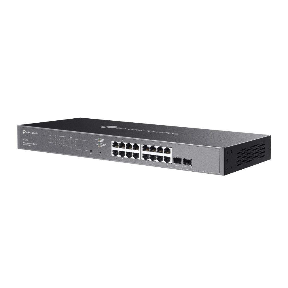 TP-Link SG2218P Omada 18-Port Gigabit Smart Switch with 16-P - view 2