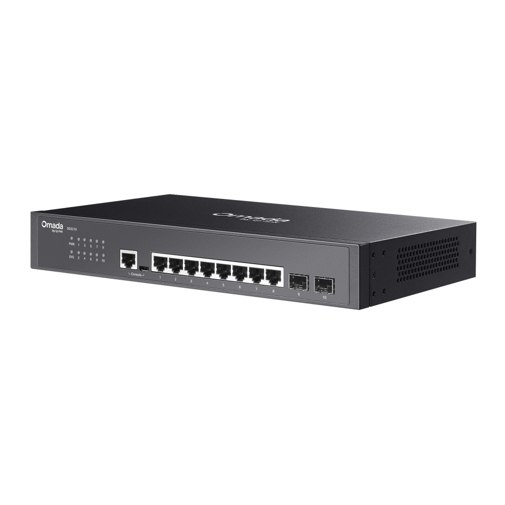 TP-Link SG3210 Omada 8-Port Gigabit L2+ Managed Switch with  - view 2